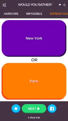 Would You Rather - Social Game android App screenshot 5